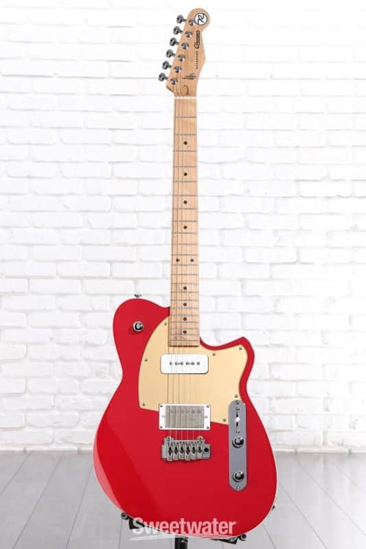 Reverend Charger H90 Wilkinson Electric Guitar - Metal Cherry with Maple Fingerboard (CharH90WMCd1) image 1