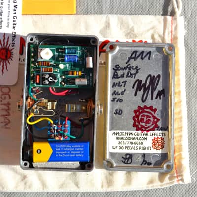 Analogman Sun Face NKT Red Dot Germanium Fuzz Sunface image 8