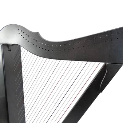 Rees Harpsicle 26-String Harp, Black Sparkle image 5