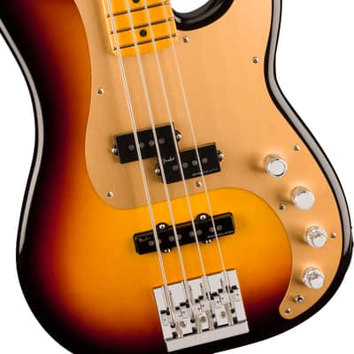 Fender American Ultra II Precision Bass Maple FB Ultraburst with Case image 3
