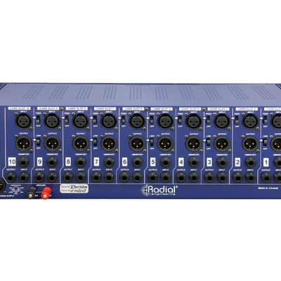 Radial Engineering Workhorse Powerhouse 10-Slot 500 Series Chassis image 4