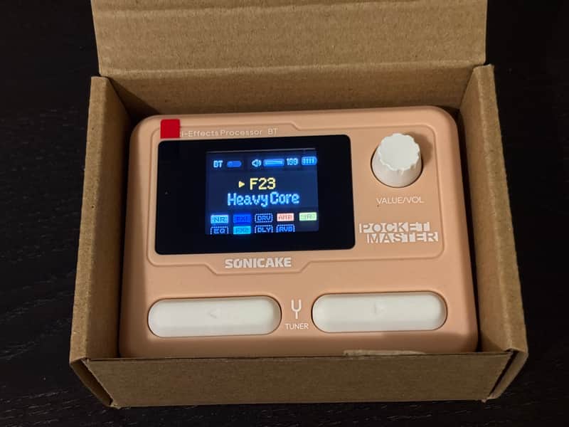 SONICAKE QME-10 Pocket Master Portable Multi Effects Processor image 1