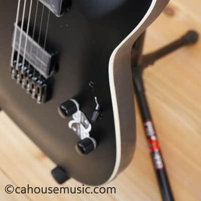 Schecter C-1 SLS Elite Evil Twin - Satin Black image 7