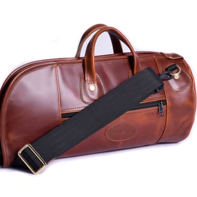 Cornet Gig Bag - Leather - Glenn Cronkhite image 4