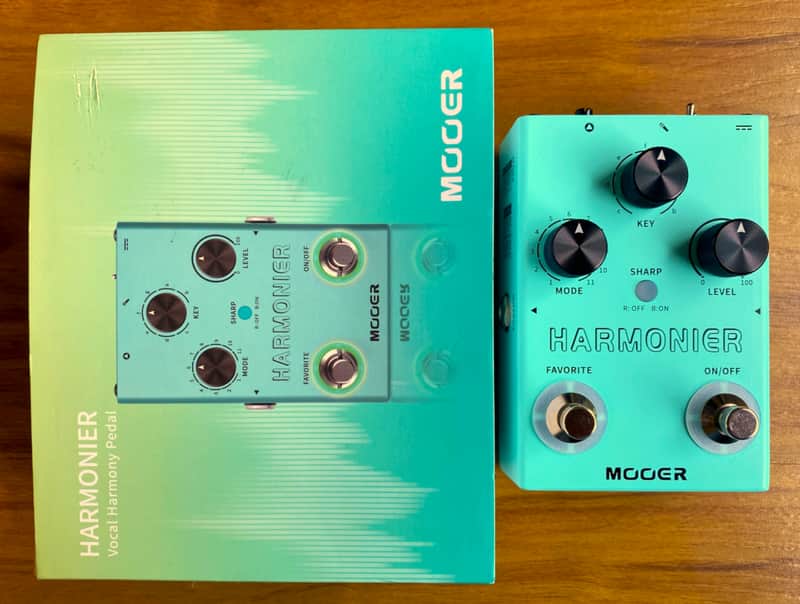 Voice & Guitar Processor Mooer Harmonier 12 Pitches & 11 Harmony Pedal! image 1