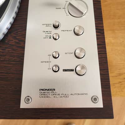 Pioneer XL-A700 / PL-570 1977 - Wenge Wood image 6
