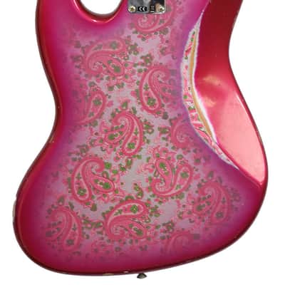 Fender Jazz Bass Custom Hv-Relic Pink Paisley image 4