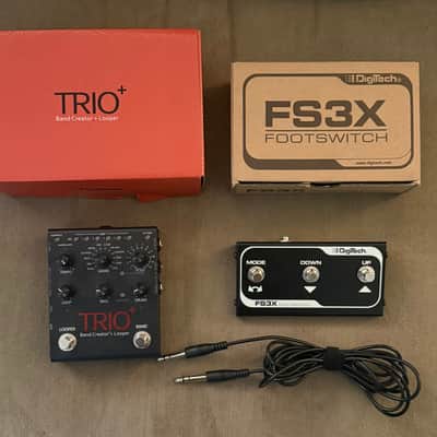 DigiTech TRIO Plus Band Creator + Looper w/ FS3X 3-Button