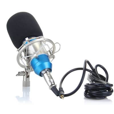 Excelvan BM-800 Condenser Microphone Sound Recording Dynamic + Mic Shock Mount, image 4