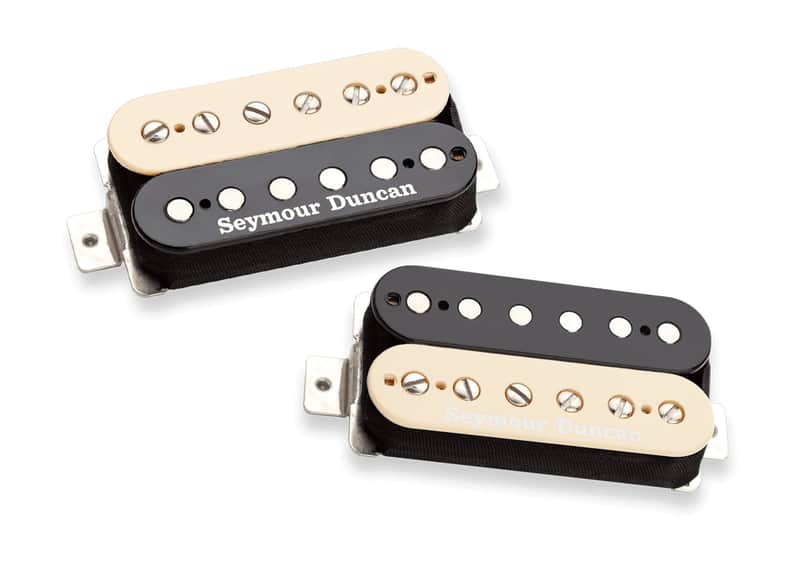Seymour Duncan High Voltage Humbucker Zebra Pickup Set