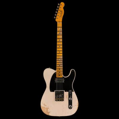 2023 Fender Custom Shop Event Limited Edition '52 Blackguard HS Telecaster Relic - Aged White Blonde image 3