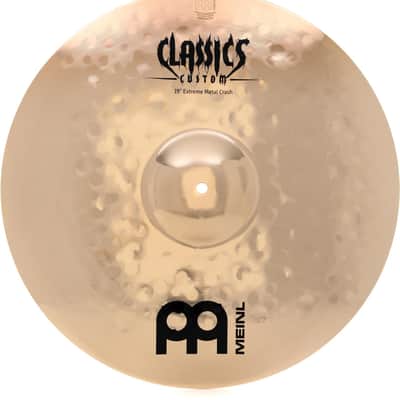 Meinl Cymbals Classics Custom Extreme Metal Brilliant Crash Cymbal - 19 inch image 1