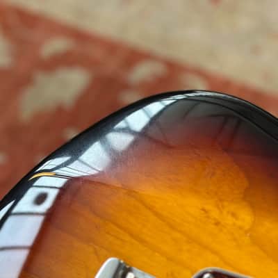 2011 Ernie Ball Music Man Albert Lee MM90 Tremolo - Vintage Sunburst image 4