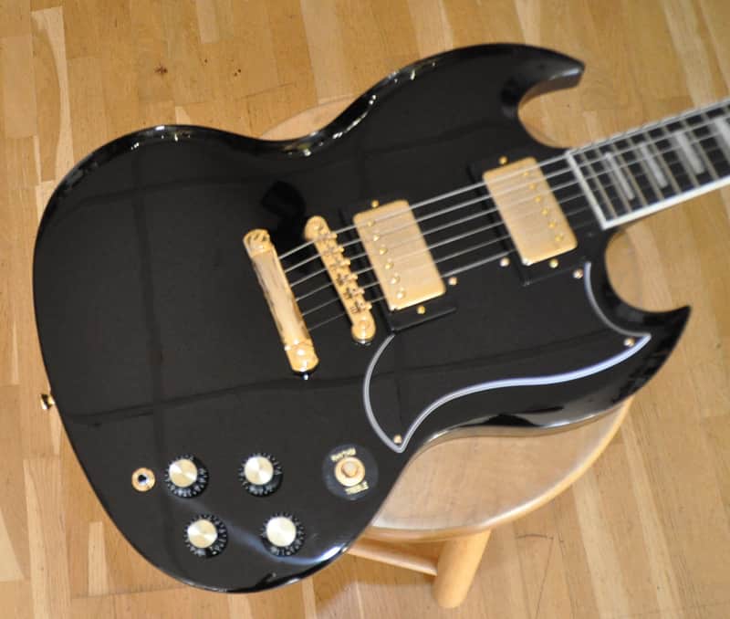 EPIPHONE SG Custom EB Ebony / 2025 Open Book Headstock / by Gibson / 24121526698 image 1