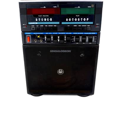 Vintage LONESTAR K-5 SINGALODEON 2 Bay Cassette Karaoke Party Machine Noise Art Tape Loop image 4