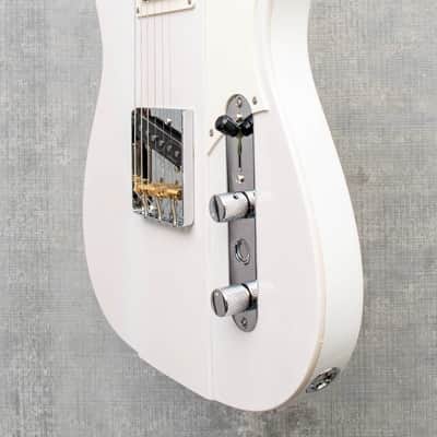 Reverend Signature Series Greg Koch Gristlemaster Trans White image 5