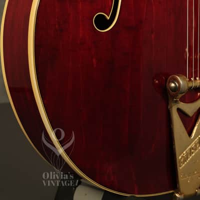 1972 Gretsch 7680 Deluxe Chet Atkins Autumn Red image 11