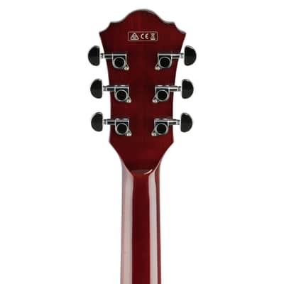 Ibanez GB10EMAA George Benson Signature Hollow Body Guitar - Antique Amber image 9
