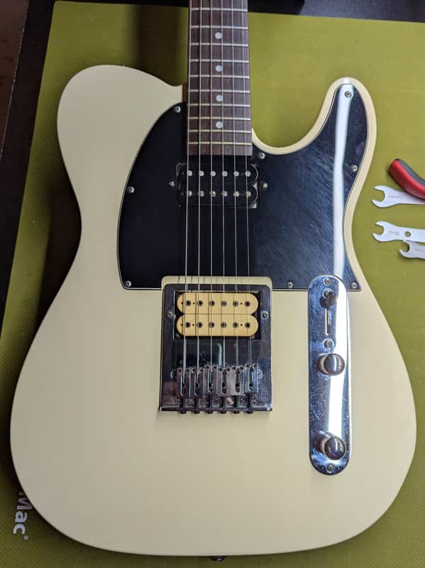 WD telecaster - partscaster Parts telecaster - White image 1