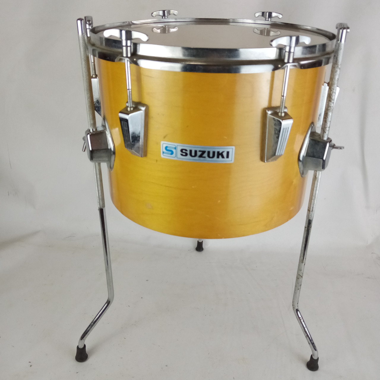 Suzuki Musical Instrument Co T-200 Timpany 9x12"Inch Drum Floor Tom Timp Timpani — main photograph