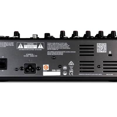 Allen & Heath ZEDi 10FX - Mixer con Interfaccia USB 4 IN / 4 OUT e Effetti image 2