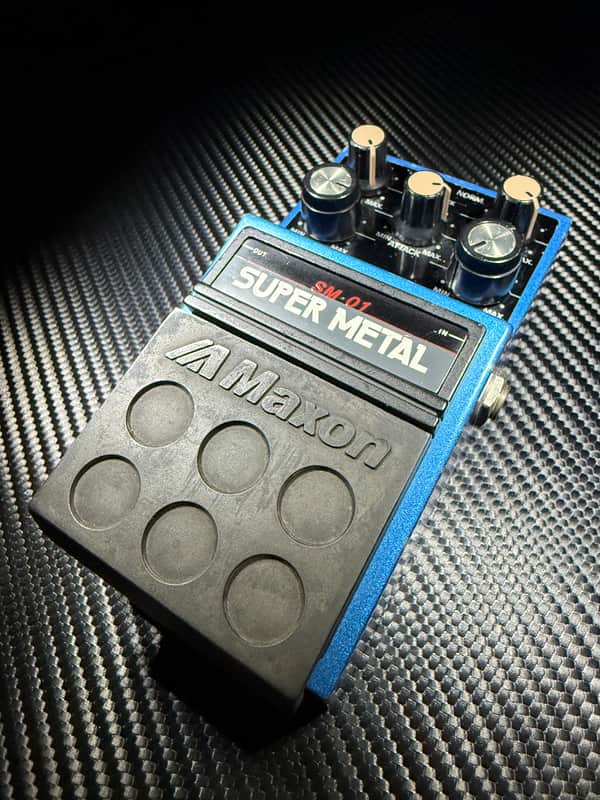 Maxon SM-01 Super Metal 1980s , Made in Japan - Blue image 1