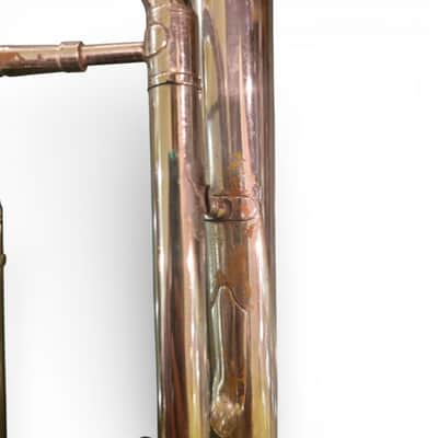 Professional Nickel Musical Trumpet for Interior Decoration Soviet Union 1959 USSR 1959 - Nickel image 9