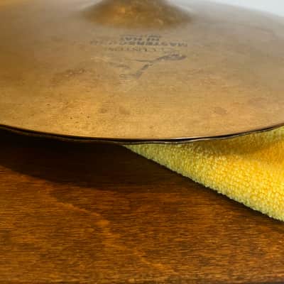 Zildjian 14" A Custom Mastersound Hi-Hat Cymbals (Pair) - Brilliant image 14