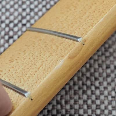 Warmoth Lic. By Fender Telecaster Neck roasted maple image 8