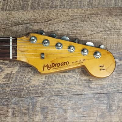 MyDream Partcaster Custom Built - Relic Monterey Raw Vintage image 4