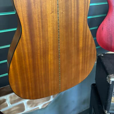 Yamaha FG502M Natural Open-Pore Acoustic Guitar | Reverb