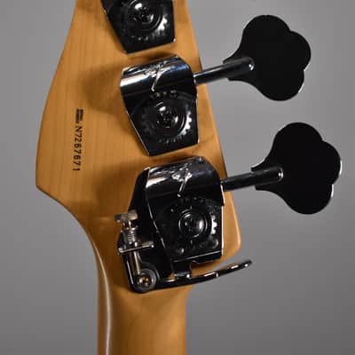 1997 Fender American Deluxe Precision Bass Black Finish w/OHSC image 6