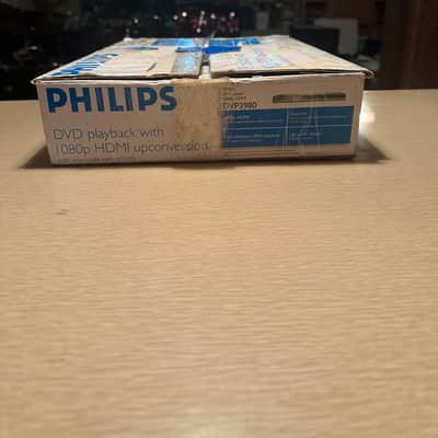 New In Box PHILIPS DVP-3980 DVD player playback with 1080p HDMI upconversion image 4