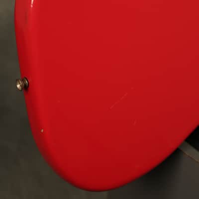 1983 Fender Bullet Bass Deluxe B-34 long scale Red image 13
