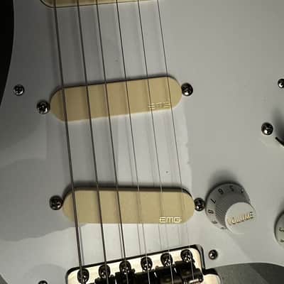 Fender Eric Clapton Stratocaster Gilmour EMG Pewter image 3