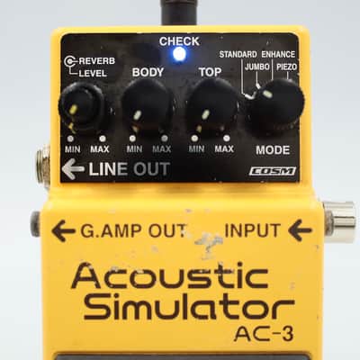 Boss AC-3 Acoustic Simulator With Original Box Guitar Effect Pedal AV11027 image 3