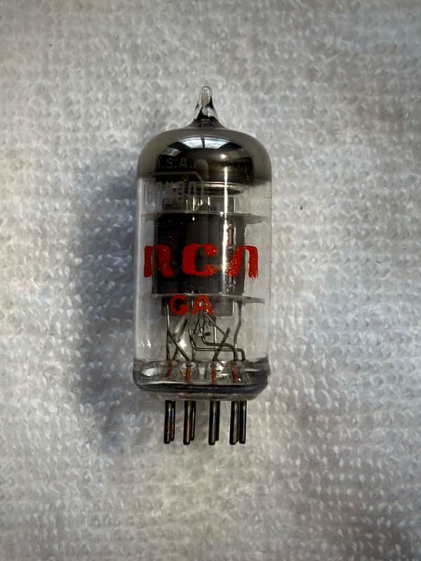 RCA 6AN8A Vacuum Tube Circa-1960s-Glass image 1