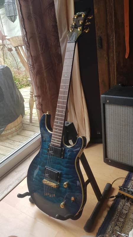 Shine SIL-681 TBL Electric Guitar image 1