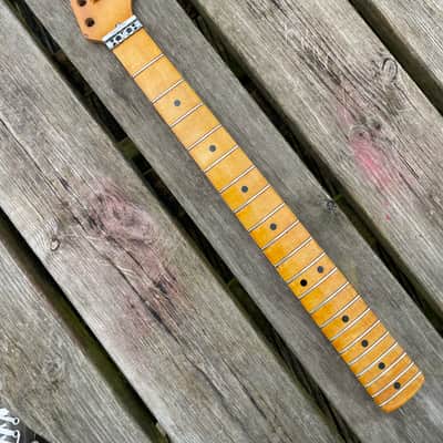 Fender Stratocaster Neck 1978 - 1981 - Maple new refret image 2