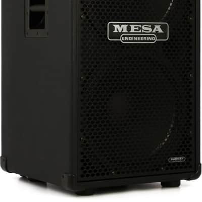 Mesa/Boogie Subway 2 x 15-inch 800-watt 4-ohm Bass Cabinet - Black Bronco with Black Metal Grille image 2