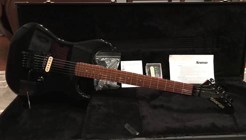 Kramer Baretta 1985 Reissue  2006 Gloss Black image 1
