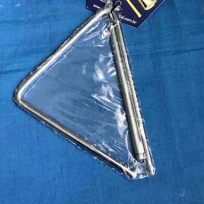 Triangle 8" x 6"  Small Handmade in  Chromed Steel  Model  TL 602 image 1