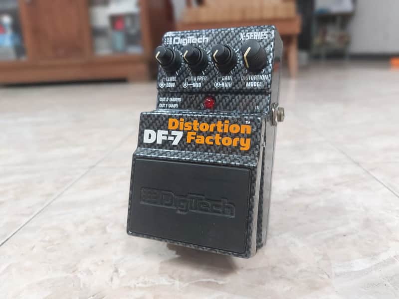 DigiTech DF-7 Distortion Factory 2010s [NOS - New Old Stock - Display Unit] - Carbon Fiber image 1