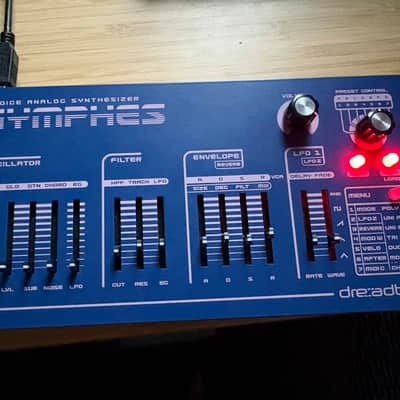 Dreadbox Nymphes 6-voice Desktop Analog Synthesizer 2021 - Present - Blue image 5