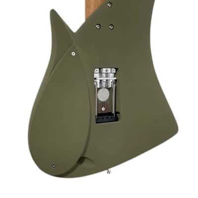 Teuffel Guitars Niwa Custom 2022 Olive / Ziricote Brand New (Authorized Dealer) image 6