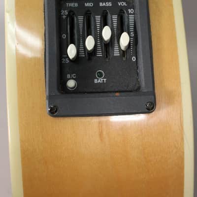 Washburn Vantage VB30CE Acoustic-Electric Cutaway Bass Natural w/OHSC image 23