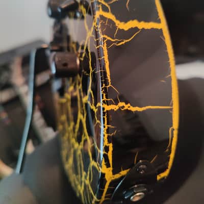 Jackson X Series SL3X DX Yellow 🟡 Crackle Soloist image 5