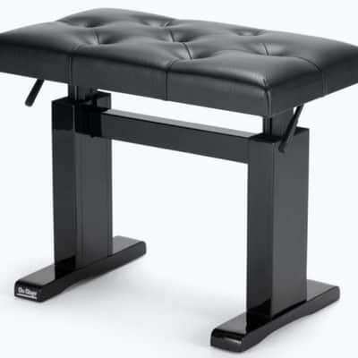 On-Stage KB9503B Hydraulic Height-Adjustable Piano Bench + Bluetooth Speaker image 4