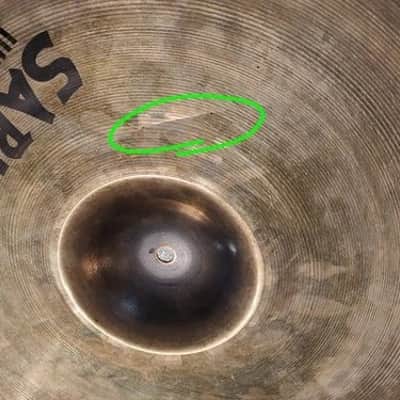 Sabian 18"inch "AAX" X- Plosion Crash Cymbal - Awesome Specimen - Ultra Clean image 5
