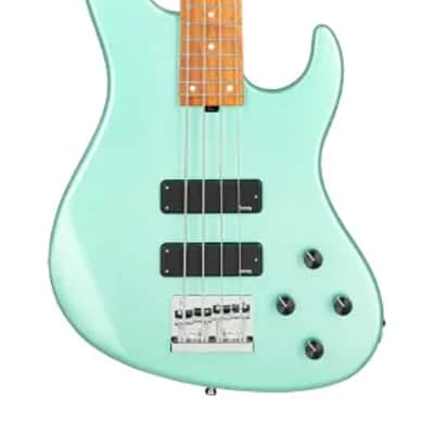 Sadowsky MetroExpress 24-Fret Modern Bass, Roasted Maple Fingerboard, 4-String - Solid Sage Green Metallic High Polish image 2
